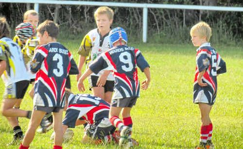 Lower Clarence youngsters show their talent on the field at Yamba last weekend. Lower Clarence youngsters show their talent on the field at Yamba last weekend.